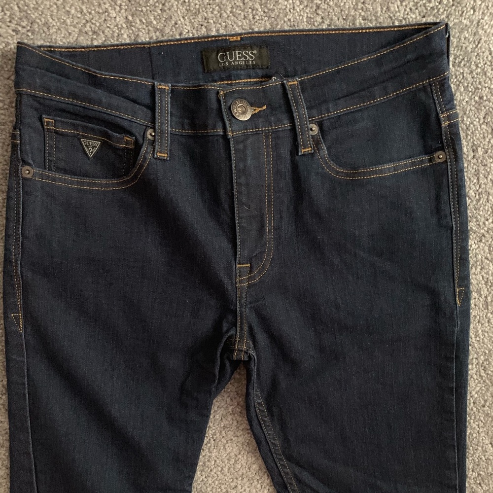 😍 GUESS dark denim skinny jeans
